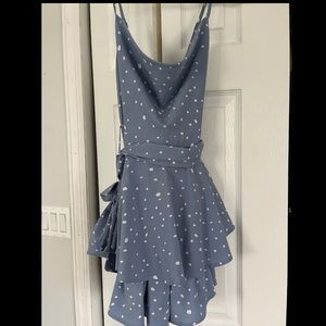 Beautiful polka dot romper